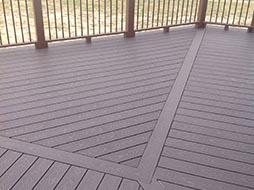 decking detail done in color 