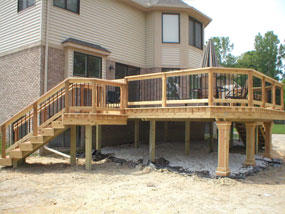 Kyle Builders - Cedar Deck