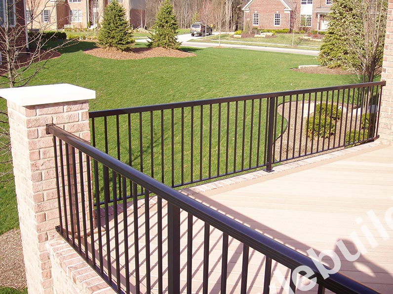 Kyle Builders, Railings for Brick Porches in Michigan
