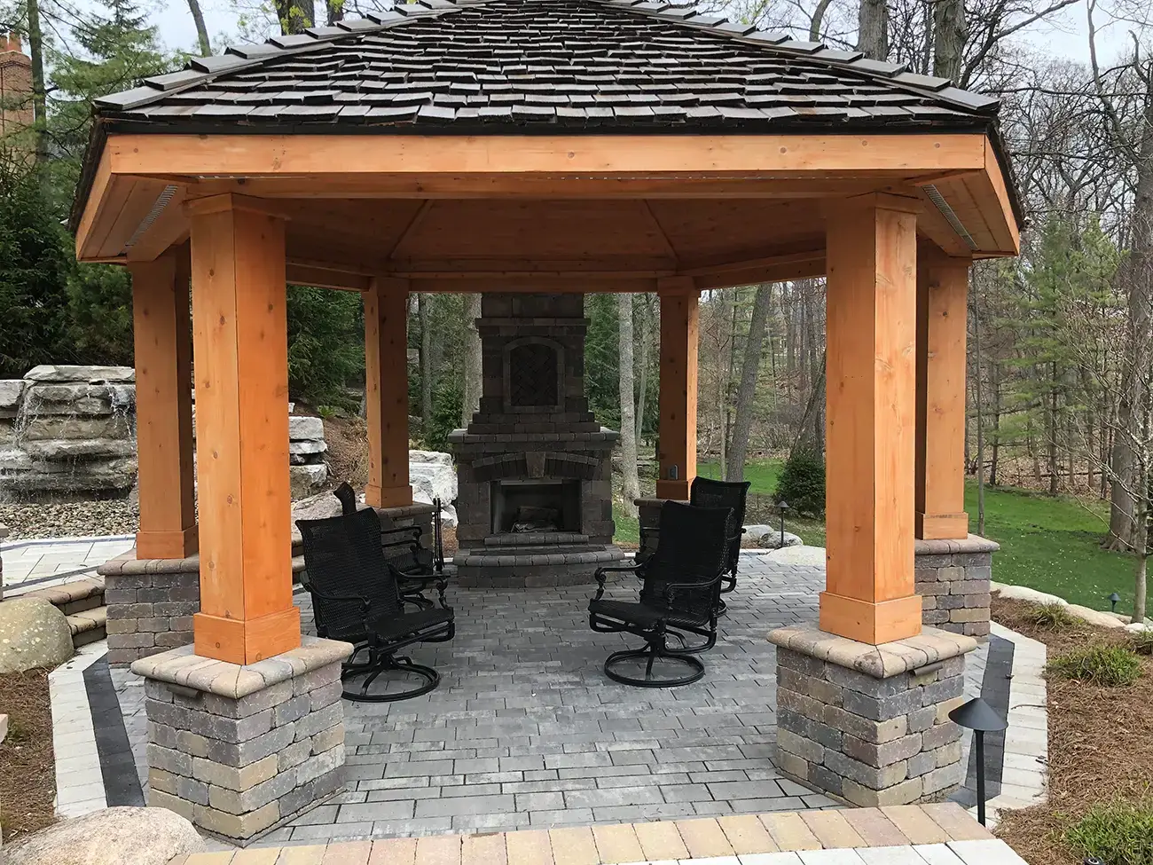 builders of gazebos and pavilions and pool houses near me